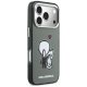 Karl Lagerfeld Karl & Choupette Back MagSafe dėklas iPhone 17 Pro, juodas