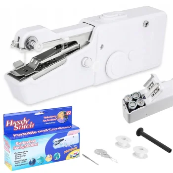 Mini Handheld Battery-Operated Sewing Machine