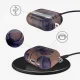 Ausinių dėklas Tech-Protect Lamano, skirtas AirPods Pro 1 / 2, rudai violetinis