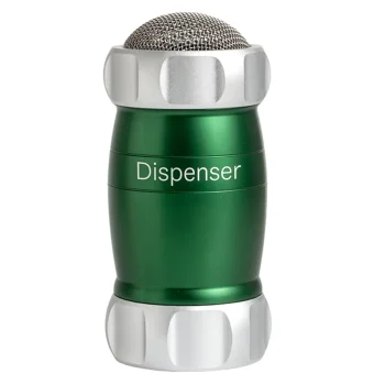 Miltų ir cukraus pudros barstytuvas Marcato Dispenser, žalias