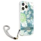 Guess Flower Strap Case for iPhone 13 Pro Max, Green