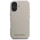 Karl Lagerfeld FW Stamped Karl MagSafe dėklas iPhone 16, smėlinis
