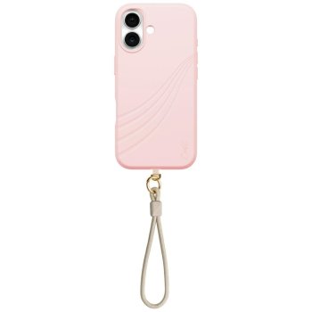 Uniq iPhone 17 dėklas Coehl Serina Magnetic Charging, rožinis