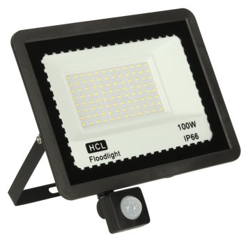 LED Floodlight with Motion Sensor 100W