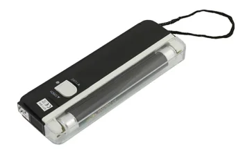 UV Banknote and Document Tester with Flashlight, F4 T5/BLB
