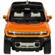 Radijo bangomis valdomas automobilis Hummer EV (1:16), oranžinis