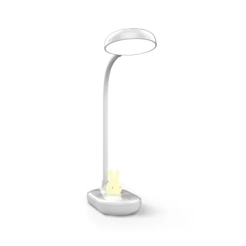 Forever Light PURE FLB-30 ASTRID LED Desk Lamp with Bunny 4.5W, White