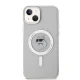 Karl Lagerfeld dėklas iPhone 15 Plus telefonui IML Choupette MagSafe, skaidrus