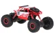 Radijo bangomis valdomas automobilis RC Rock Crawler 4WD 1:18 2.4GHz, raudonas