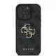 Guess dėklas iPhone 16 Pro Max telefonui 4G Big Logo, juodas