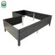 Pakelta lysvė KLASIKA Woodlook L-Shape, 146x146x30 cm, pilka
