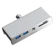 Orico MH5PMM prisegamas USB šakotuvas su USB-C, 2x USB-A, SD/TF, juodas