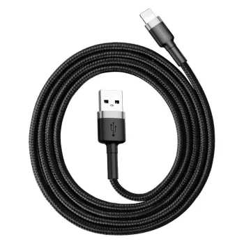 Baseus Cafule USB to Lightning Cable 2.0m 1.5A Grey-Black