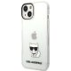 Karl Lagerfeld Choupette Body dėklas, skirtas iPhone 14 Plus, skaidrus