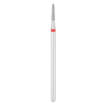 Exo PRO Diamond Nail Drill Bit, Rounded Cone, 1.8mm (Red)