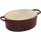 Ovalus troškintuvas Le Creuset Signature 31 cm, garnet