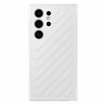Originalus Samsung Galaxy S24 Ultra (SM-S928) dėklas Shield Case, šviesiai pilkas