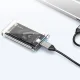 Orico TC10-MS mSATA USB-C 3.2 išorinis disko dėklas, permatomas