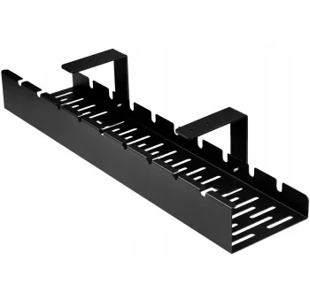 Cable organizer under desk top black