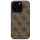 Dėklas Apple iPhone 15 Pro ir išorinė baterija Guess 4G Metal Logo, rudas