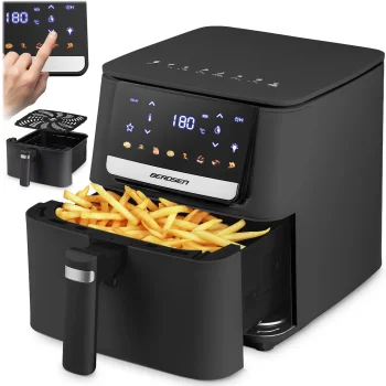 Berdsen 366200 BD-662 Air Fryer 1700W 6.5L, Black
