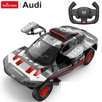 Nuotolinio valdymo automobilis Rastar Audi RS Q e-tron 1:14, tamsiai pilkas