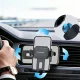 Automobilinis telefono laikiklis į ventiliacijos groteles Wozinsky WUS-M1, 4.7-6.9\", 360°, juodas