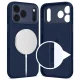 Tech-Protect Uniq MagSafe dėklas iPhone 17 Pro Max, tamsiai mėlynas