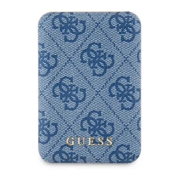 Guess 5000mAh 15W MagSafe išorinė baterija GUPB5FP4EMGB, mėlyna