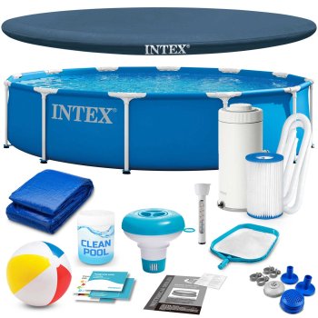 Karkasinis baseinas Intex 28212, 366 x 76 cm (rinkinys 16-in-1)