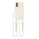Tech-Protect MagNecklace dėklas iPhone 16 su virvele, smėlio spalvos