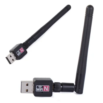 Wi-Fi tinklo plokštė su antena, USB adapteris, 1200Mbps