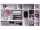 Large Modular Drawer Organizer for Cosmetics, 12-Piece Insert Set