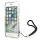 Guess dėklas iPhone SE 2022 / 2020 / 7 / 8, 4G Print Strap, rudas