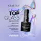 Claresa Top Glass No Wipe Gel Polish Top Coat, 5g