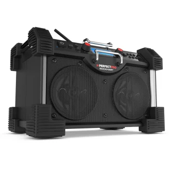Statybų radijas PerfectPro ROCKHART 18V DAB+ Bluetooth