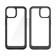 Smūgiams atsparus dėklas iPhone 15 Plus Outer Space Case, juodas