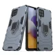 Dėklas Samsung Galaxy A22 4G Ring Armor su žiedu-stovu, mėlynas