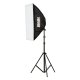Newell Sparkle LED apšvietimo komplektas produktų fotografijai