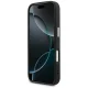 Karl Lagerfeld Point & Karl Sketch MagSafe dėklas skirtas iPhone 17 Pro, juodas