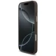 Guess 4G Big 4G Classic Logo Case with Strap for iPhone 17 Pro Max, Brown