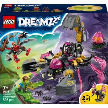 LEGO DREAMZzz 71513 Košmarų skorpiono ekskavatorius