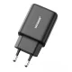 Joyroom JR-TCF23 USB-C įkroviklis 25W SFC / PPS / PD juodas + Type-C laidas 1m