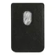 Karl Lagerfeld Saffiano Karl\'s Head MagSafe dėklas kortelėms, juodas