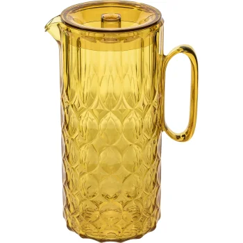 Guzzini Vanity ąsotis su dangteliu 1.75 l, geltonas