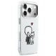 Karl Lagerfeld Karl & Choupette Back MagSafe dėklas iPhone 17 Pro, Skaidrus