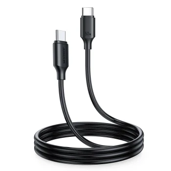 Joyroom USB-C to USB-C Cable 60W 3A 1m Black (S-CC060A9)