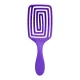Activeshop O-327 lankstus plaukų šepetys, violetinis