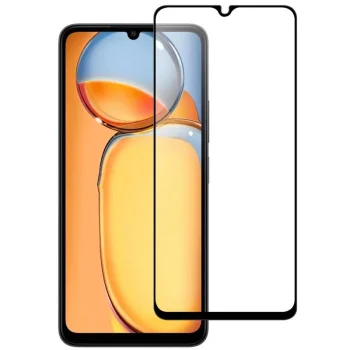 Apsauginis stiklas Xiaomi Redmi 13C 4G / 13C 5G (5D), juodas