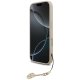 Guess dėklas iPhone 17 iš 4G Charms Collection MagSafe, rožinis